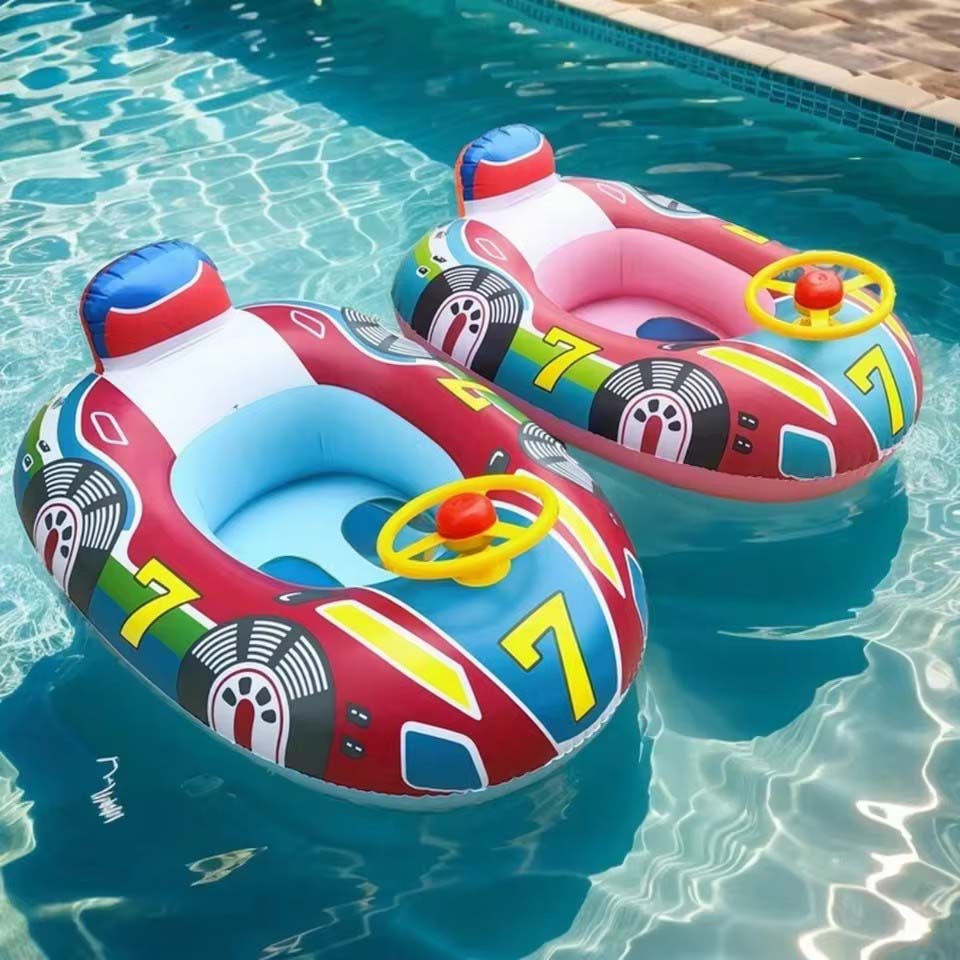 Baby Swimming Pool Float, Cute - Baby Swimming Floater ulasan dan harga