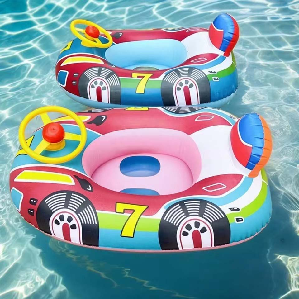 Baby Swimming Pool Float, Cute - Baby Swimming Floater ulasan dan harga