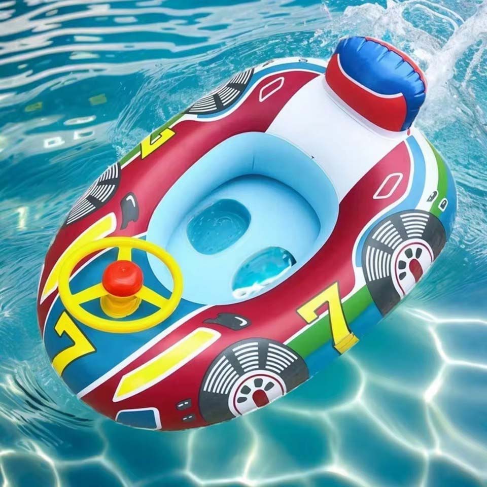 Baby Swimming Pool Float, Cute - Baby Swimming Floater ulasan dan harga