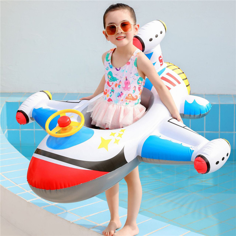 Baby Swimming Circle Airplane  - Baby Swimming Floater ulasan dan harga