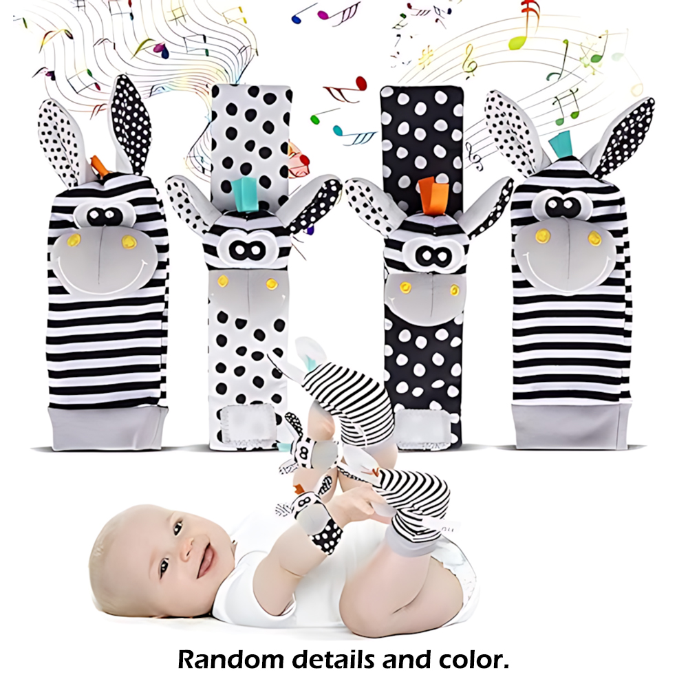 4pcs/Set Baby Infant Wrist Rat - Baby Products Game ulasan dan harga