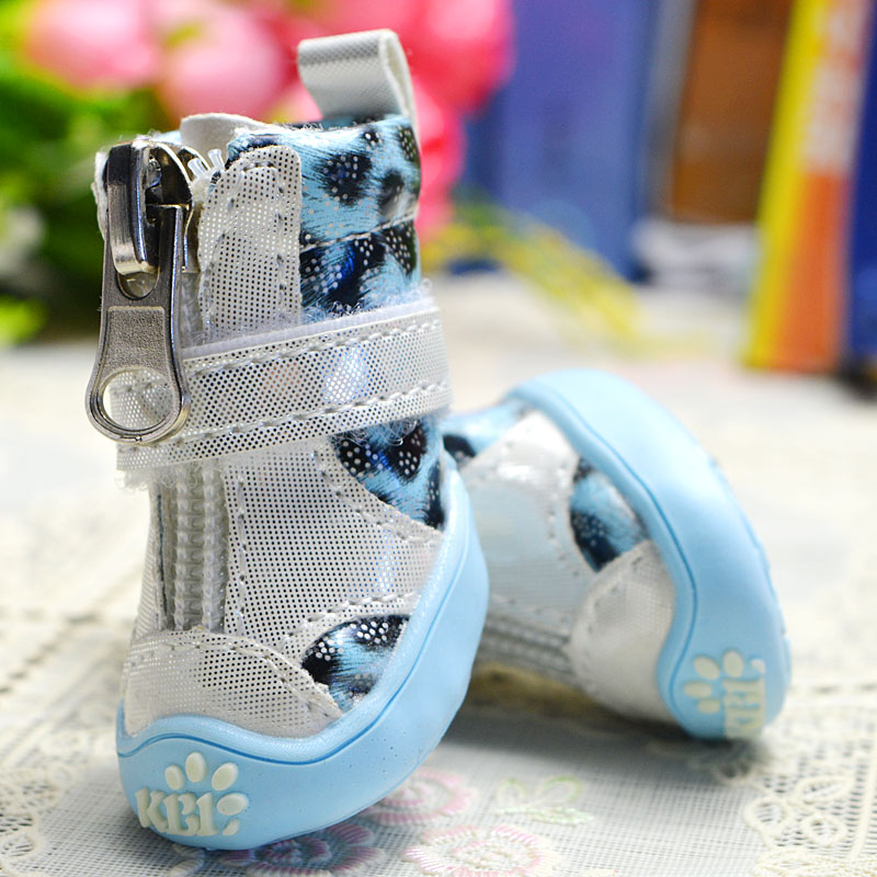 Bling Leopard  Pet Shoe Dog Pu - Baby Products News ulasan dan harga