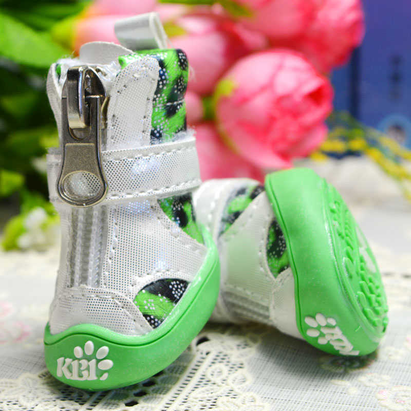 Bling Leopard  Pet Shoe Dog Pu - Baby Products News ulasan dan harga